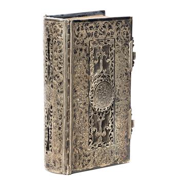 Silver Bookbinding, Germany, 17th Century. Christliches Gesangbuch.